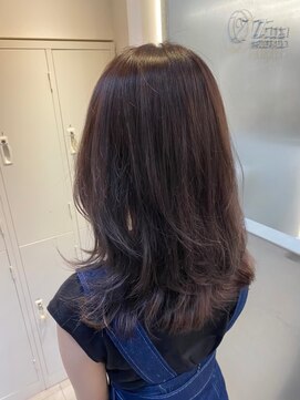 ジーナ 船橋(Zina) 髪質改善＊ロングレイヤーグレーベージュ＊美髪【Zina船橋】