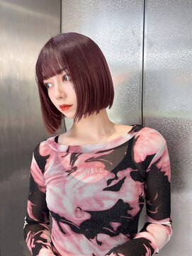 リリー(Lilley) 【lilley 稲永麻衣】タンバルモリ+韓国ボブ+韓国ヘア