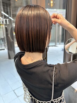 ミィ 表参道(mee.) カール/セミディ/シアーカラー/姫カット/ボブ