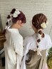 ヘアセット＆メイク　7700円→6500円