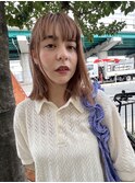 ベージュ 髪質改善 カット