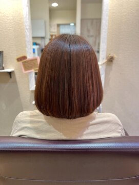 ポルトユイ(PORTE H) 髪質改善☆艶髪ボブ