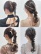 アミカ(Amica)の写真/【早朝6時からOK】イベント前に☆気持ちも明るくなる360°可愛いヘアセットをご提案*