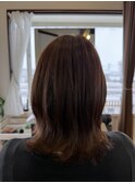新規お得クーポンあり【見附　今町】ミディアム外ハネスタイル