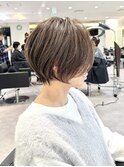 30代/40代/50代◎絶壁解消/白髪ぼかし/大人小顔ショート【湯本】
