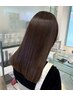 【発色＆色持ち】カット+透明感カラー＋TOKIO Tr　￥14900
