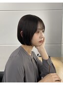 顔美人をつくる上品ボブ