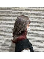 ビスイル 秋葉原店(Vis ill) バイカラーデザインレイヤーカット