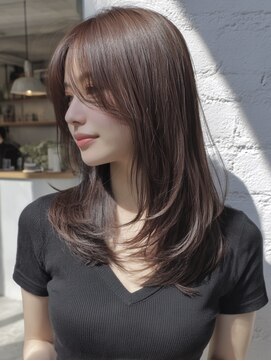 テーラヘアー 稲毛店(TELA HAIR) レイヤーカット×ブラウンカラー