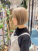 ロンドリゼル 札幌(Lond RiseL) オリーブグレー/前髪/ボブ/マロンベージュ/黒髪/髪質改善/小顔