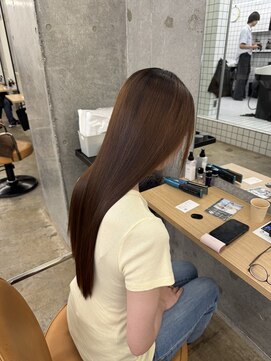 マジコ 表参道店(Magico) Ribbon Straight×艶感美容液care【表参道/縮毛矯正】