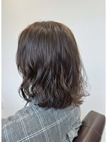 リレーション(Relation)&nbsp;20代30代40代ゆるふわ無造作ミディアム×オリーブグレージュ