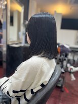 ローレン(LOREM)&nbsp;暗めカラーAラインブラックアッシュ11.18