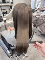 ジーナ 池袋(Zina) #オリーブベージュ×髪質改善
