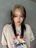 ジュノヘアージャパン 表参道(JUNO HAIR JAPAN)&nbsp;黒髪/クラゲヘアー/オリーブグレー/小顔/ココアベージュ/渋谷