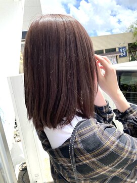 アンジュベイナハ (Ange Bay NAHA) 髪質改善艶髪ストレート+エステトリートメント