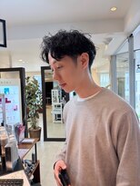 ソワンドゥ ブレス カルム 西中島店(soin de brace calme)&nbsp;メンズパーマ×無造作パーマ