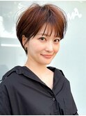 ショートヘア/ショートカット/ショートボブ/30代40代50代/表参道