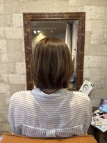 ヘアサロン アプリ(hair salon APPLI)&nbsp;ブリーチなし！Wカラーベージュ