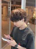 シャドウパーマ/ラウンドマッシュ