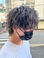 エルマーク 川崎(L-MARK)&nbsp;ツイストスパイラル/メンズ/シャドウパーマ/波巻きパーマ
