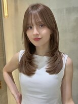 レーヴバイロンド 仙台(Reve by Lond)&nbsp;髪質改善レイヤーカット縮毛矯正ブリーチなしダブルカラー韓国