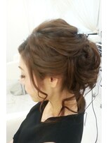 ヘアアンドメイクジップ恵比寿 (Hair＆Make ZIP)&nbsp;ニュアンスカールアップ　ヘアセット
