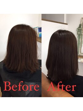 オハナヘアー(ohana hair) 髪質改善、一回目！