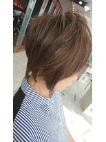 ルクール 喜多町店(Le Coeur) アシンメトリー×ショートレイヤー/大人◎20代30代40代50代