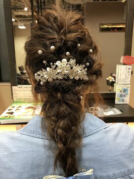 フレア ヘア サロン(FLEAR hair salon) 編み込みハーフアップ！