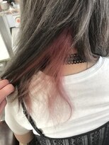 シームヘアー(Cym-hair) グレージュカラー&ピンクアッシュカラー