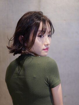 ダヴィン 中目黒(DaVin) 【DaVin中目黒】大人かわいい☆重めボブ☆無造作カール