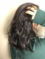 ヘアサロンエム 川越(HAIR SALON M)&nbsp;デザインカラー/厚めバング/ローライト/スリークボブ