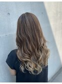 外国人風カラー/バレイヤージュ/カール/ラフ/オンブレ
