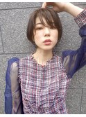 大人前髪　かわいいショートマッシュ　【有海一生】　髪質改善