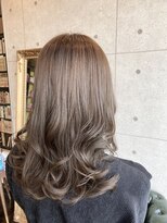 ヘアサロン レゴリス 都城店(REGOLITH)&nbsp;【 無造作 × ラフな抜け感  】透明感 “ミルクティ―ベージュ”