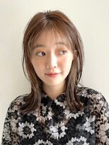 【表参道sheta/中澤】ロングウルフ こなれヘア　シースルバング