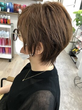 アルモ ヘア フア 東静岡(ALMO hair HUA) 大人可愛い#ショートカット