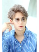 リップス 表参道店(LIPPS)&nbsp;スパイキー　リバースショート【かき上げ2ブロック】ハイトーン