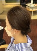 コンパクトシニヨン