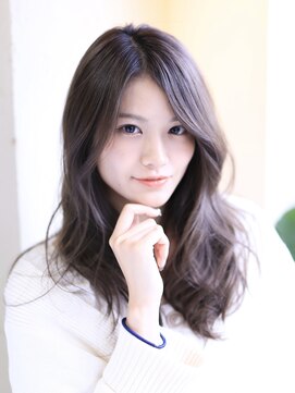 イヴ (EVE) 大人ゆるふわセミロング【代々木/新宿/EVE hair lounge】