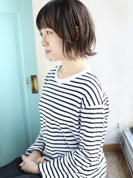 バース(BIRTH) 天神【BIRTH】ゆるフワボブ×似合わせバング1