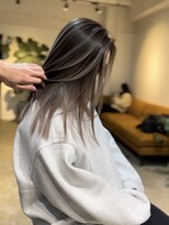 メリー オオサカ(Merly Osaka)&nbsp;中明度のバレイヤージュが艶々で可愛い！_natural brown beige_