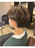 ショート×パーマ【岩木菜々】