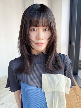 アルバム 池袋(ALBUM) フェイスレイヤー_ハッシュカットフルバング_ba475922