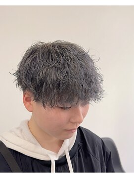 ブライト(BRIGHT) ［BRIGHT］マッシュ×シルバーカラー［静岡/メンズ］