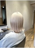 切りっぱなしボブ