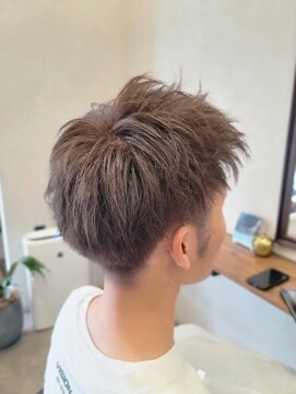 アネモネ(anemone) ツーブロックコバルトカラー