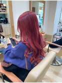 カシスカラー レッドカラー ハイトーン