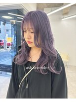 ブラウン(Brown)&nbsp;#haru アッシュラベンダー